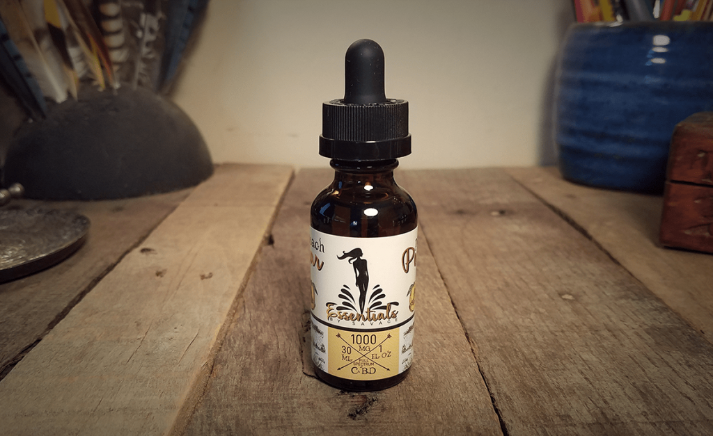 Bottle of Savage CBD Oil - 1000 mg