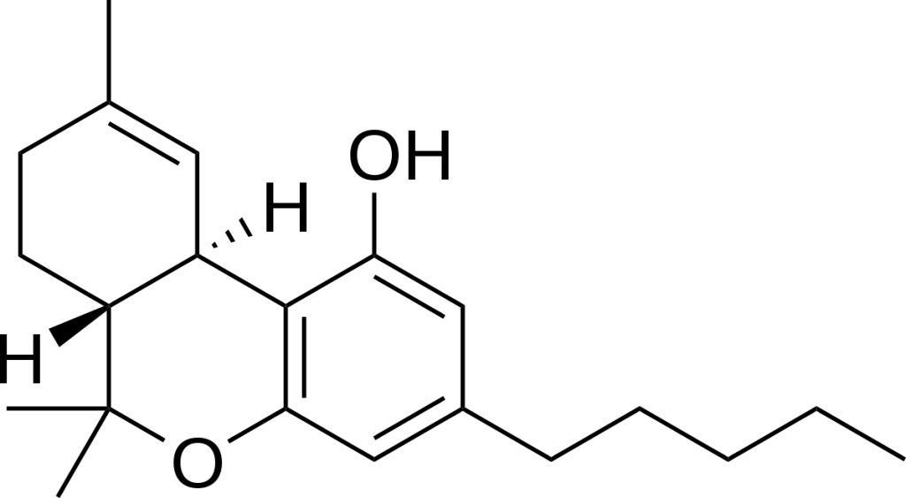 THC Molecular Structure